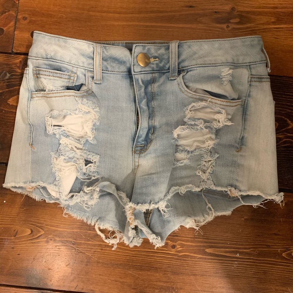 American eagle jean shorts